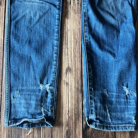 Madewell Distressed Slim Straight Jean 27 - Picture 3 of 5